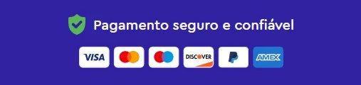 Pagamento seguro e confiável